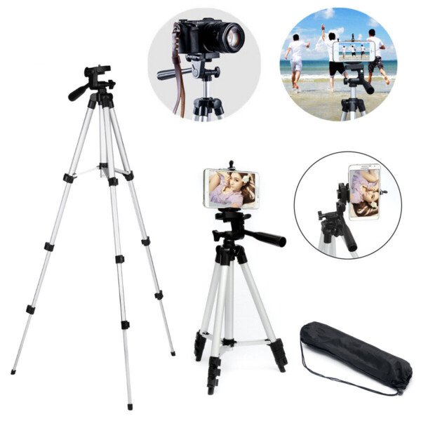 Professional Camera Tripod Stand Holder Mount For Cell Phone, Portable Tripod, Mobile Phone Live Stream Holder, Camera Tripod – Image 5