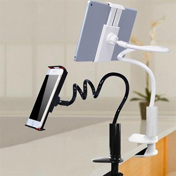 360 Degree Spiral Base Lazy Mobile Phone Tablet Stand – Image 3