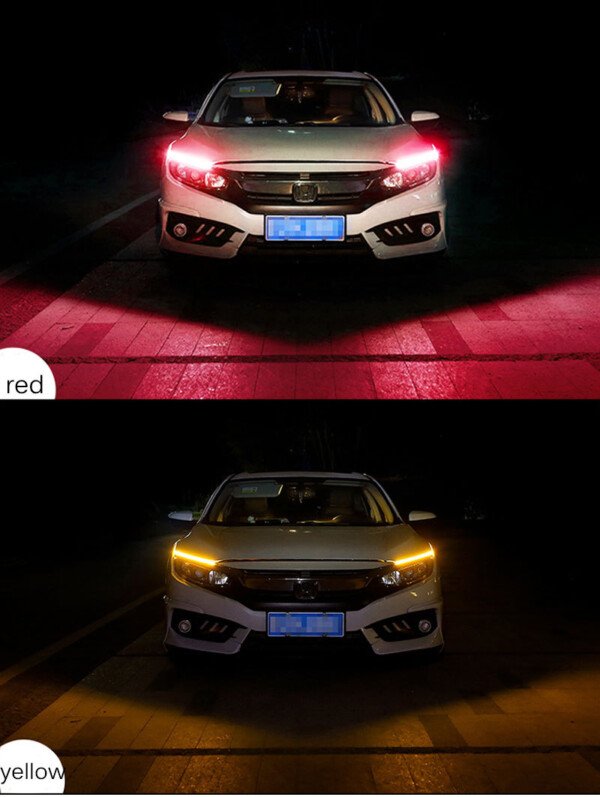 Car Light Turn Signal Led Strip Car LED Daytime Running – Image 3