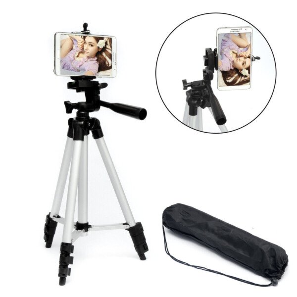 Professional Camera Tripod Stand Holder Mount For Cell Phone, Portable Tripod, Mobile Phone Live Stream Holder, Camera Tripod – Image 6