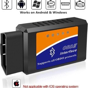 Bluetooth OBD2 OBDII Car Diagnostic Scanner Tool Check Engine Fault Code Reader