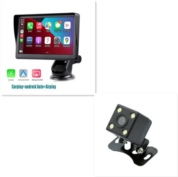 7 IPS Car Smart Screen Wireless Carplay Auto Mobile Phone Projection Screen Navigation – Image 7