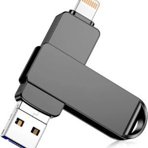 Photo Stick For IPhoe,3-in-1 Drive For IPhoe,High-Speed IPhoe Memory Stick Thumb Drives External Storage USB Stick Compatible For IPhoe