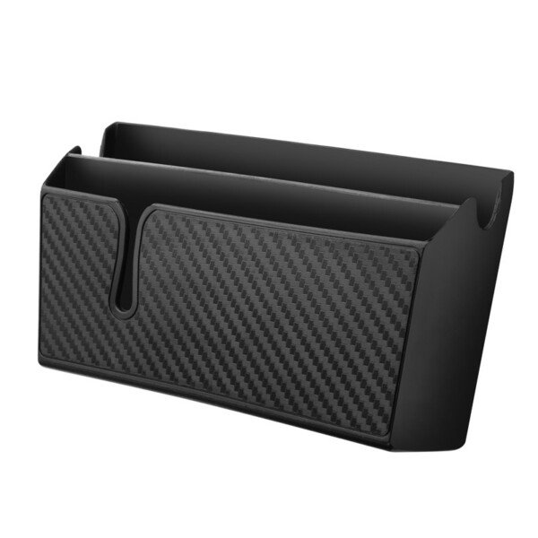 Manufacturers Supply Removable Sticky Imitation Carbon Fiber Mobile Phone Storage Box – Image 6